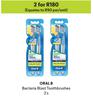 Oral B Bacteria Blast Toothbrushes-For 2 x 2's