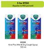 Vicks Acta Plus Wet & Dry Cough Syrup-For 3 x 100ml