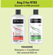 Tresemme Shampoo Or Conditioner (All Variants)-For Any 2 x 900ml