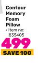 Always Home Contour Memory Foam Pillow
