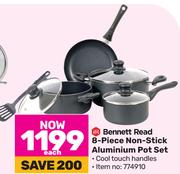 Bennett Read 8-Piece Non-Stick Aluminium Pot Set-Each