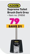 Addis Supreme Toilet Brush (Dark Grey) 