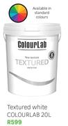 Colourlab Textured White-20Ltr