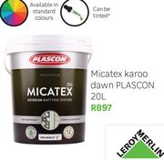 Plascon Micatex Karoo Dawn-20Ltr