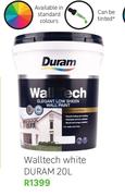 Duram Walltech White-20Ltr