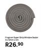 Fragram Super Strip Window Sealer 3 x 12mm x 5m