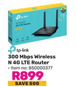 Tp-Link 300 Mbps Wireless N 4G LTE Router