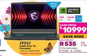 MSI 15.6"(39cm) Intel Core i5 Processor