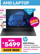 HP 15.6"(39cm) AMD Athlon