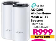 TP-Link AC1200 Whole-Home Mesh Wi-Fi System