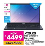 Asus 15.6"(39cm) Intel Celeron Processor