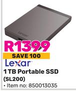 Lexar 1TB Portable SSD SL200