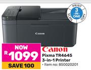 Canon Pixma TR4645 3-In-1 Printer