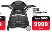 Weber Q3000 Gas Braai 56010044