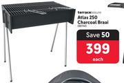 Terrace Leisure Atlas 250 Charcoal Braai