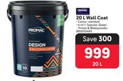 Promac 20L Wall Coat