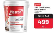 Plascon 20L True Colour Fresh White
