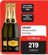 Valdo Prosecco DOC Extra Dry-750ml
