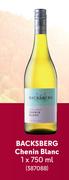 Backsberg Chenin Blanc-750ml Each