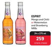 Esprit Mango & Chilli Or Watermelon & Strawberry NRBs-24 x 275ml