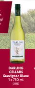 Darling Cellars Sauvignon Blanc-750ml Each