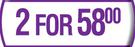 Domestos Thick Bleach Assorted-For 2 x 750ml