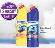 Domestos Thick Bleach Assorted-750ml