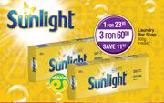 Sunlight Laundry Bar Soap-For 3 x 500g