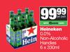 Heineken 0.0% Non-Alcoholic Handies-6 x 330ml Per Pack