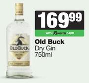 Old Buck Dry Gin-750ml
