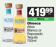 Olmeca Altos Blanco Or Reposado Tequila-750ml Each