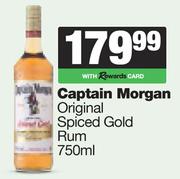 Captain Morgan Original Spiced Gold Rum-750ml