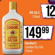 Gordon's London Dry Gin-750ml