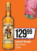 Captain Morgan Spiced Gold-750ml
