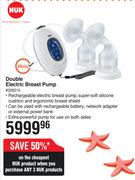 Nuk Double Electric Breast Pump