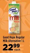 Good Hope Regular Milk Alternative-1L Each