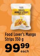 Food Lover's Mango Strips-350g Each