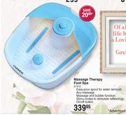 Carmen Massage Therapy Foot Spa