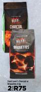 Food Lover's Charcoal Or Briquettes-For 2 x 4Kg