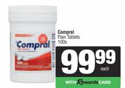  Compral Pain Tablets-100s