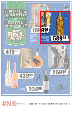 KWIKSPAR EASTERN CAPE : We've Got The Christmas You Deserve (23 November - 5 December 2021) Valid in Abbotsford, Beacon Isle, Beetlestone, Burt Drive, Butterworth, Cambridge West, Miramar, Rink Street, page 11