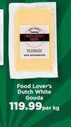 Food Lover's Dutch White Gouda-Per Kg