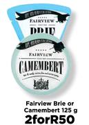 Fairview Brie Or Camembert-2x125g