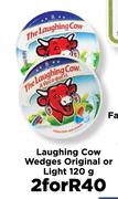 Laughing Cow Wedges Original Or Light-2x120g