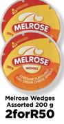 Melrose Wedges Assorted-2x200g