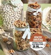 Macadamias, Pistachios, Pecans, Walnuts Or Brazils-Per 100g