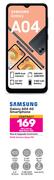 Samsung Galaxy A04 4G Smartphone-On Red Flexi 140