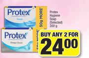 Protex Hygiene Soap (Selected)-For Any 2 x 200g