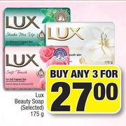 Lux Beauty Soap (Selected)-For Any 3 x 175g