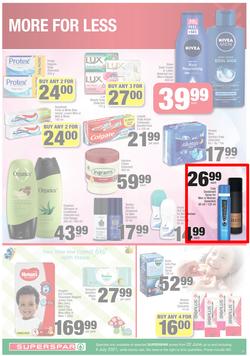 SUPERSPAR EASTERN CAPE : Our Best For less (22 June - 4 July 2021) Valid in Bluewater Bay, Despatch, Amalinda, Vincent, Knysna, Heather Park, Jeffrey's Bay, Rosehill, Leyvale, Sedgefield, Spandau, page 11